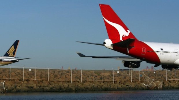  Qantas' earnings from domestic operations jumped by 25 per cent