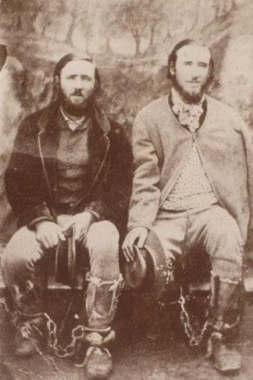 Thomas and John Clarke, leaders of the Clarke Gang.