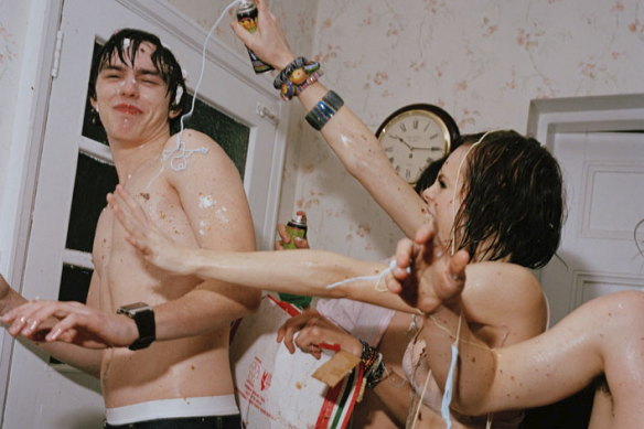 Nicholas Hoult in cult teen TV series <i>Skins</i>.