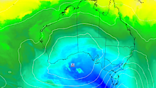 A mid-week cold burst will bring rain and snow to Tasmania and Victoria.
