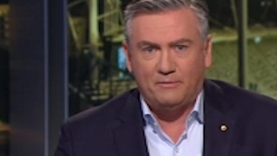 Eddie McGuire reads Dane Swan's statement on The Footy Show.