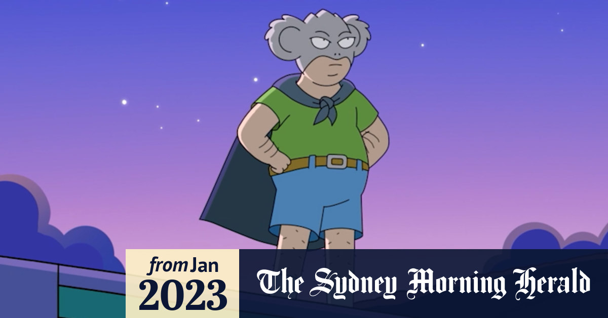 Michael Cusack’s animated series Koala Man is now streaming on Disney+