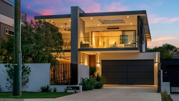 The beachside Dunsborough property. 