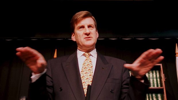Jeff Kennett was referred to as a one-man band during his time as premier.