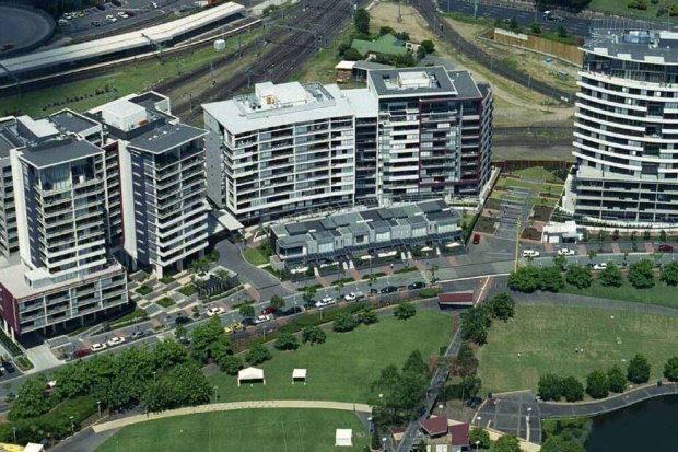 Roma Street Parklands residential towers
