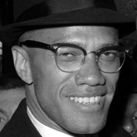Malcolm X in 1964.