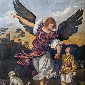 A work by another Renaissance man, Titian.