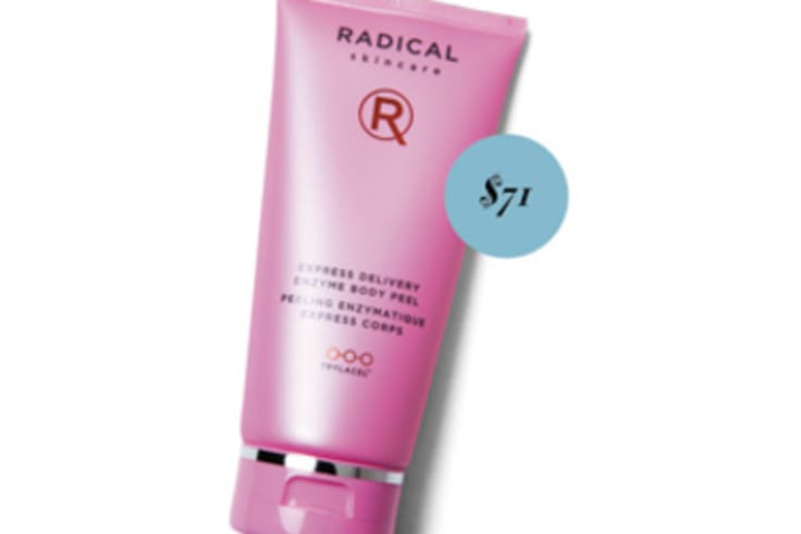 Radical Skincare Express Delivery
Enzyme Body Peel, $71.