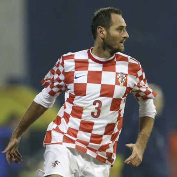 Croatia’s Australian-born defender Josip Simunic during his playing days.