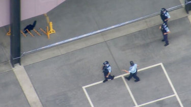 Police are at the scene at  Arthur Phillip High School.