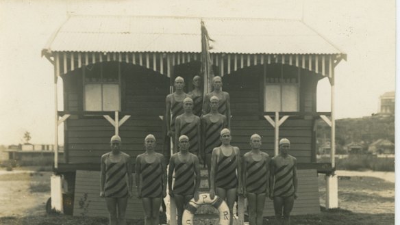 Members of Steel Park River Patrol pose for a group photograph in Marrickville, NSW, ca. 1932. 
