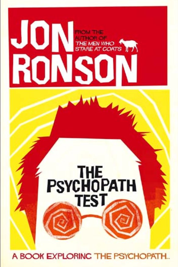 Ronson’s 2011 bestselling book <i>The Psychopath Test</i>.