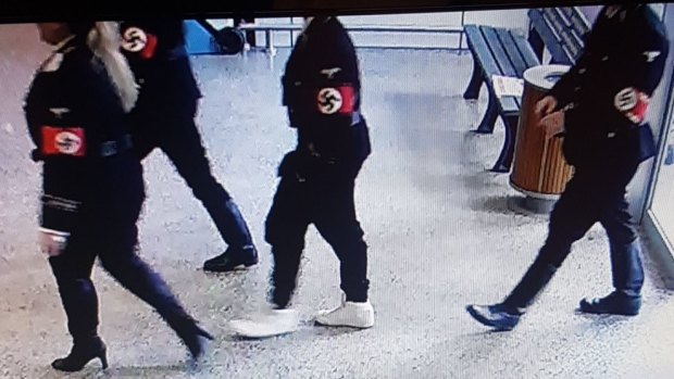 'Very disturbing': People dressed in Nazi uniforms confront shoppers at supermarket