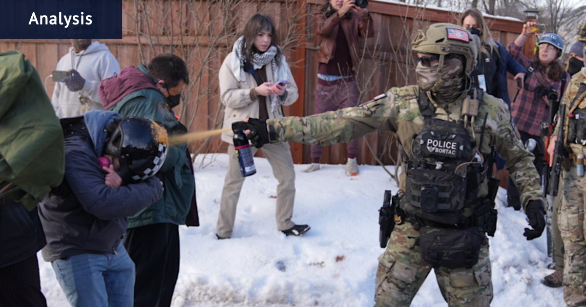 When it comes to violent attacks on protesters, this administration has a history of lying