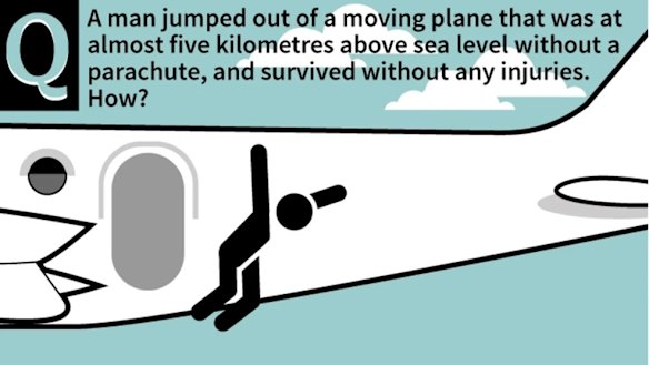 Do not try this at home.