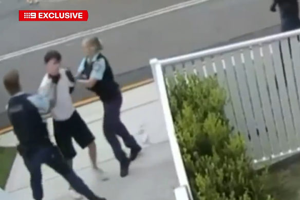 When asked whether the amount of force deployed was necessary, police said: “The decision as to what options are utilised [is] made on a case-by-case basis by the individual officers.” 