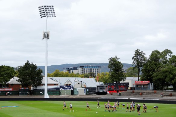 Adelaide’s famous and historic Norwood Oval.