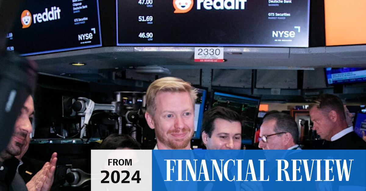 Reddit IPO price: Reddit leaps 48 percent in debut after float priced ...