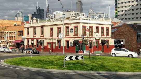 The pub in 2016 before it was illegally knocked down.