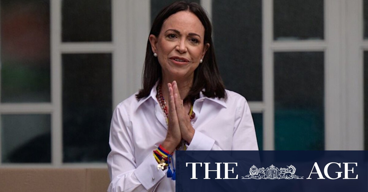 Venezuela’s Maria Corina Machado wins Nobel Peace Prize, sparking White House anger