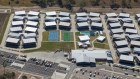 An aerial view of Homeground Villages near Gladstone in central Queensland, a venue under consideration to host all 16 NRL clubs this season.