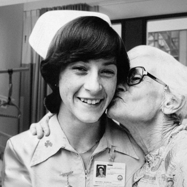 Ina-Doris Warrick worked as a nurse at Box Hill Hospital.