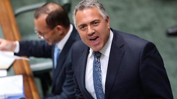 Former treasurer Joe Hockey.