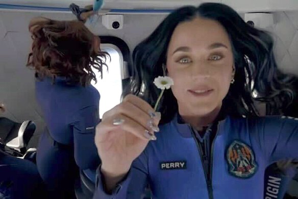 Katy Perry in space.