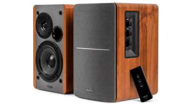 Edifier's R1280T is a simple but very well performing set of active bookshelf speakers.