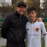 ‘Very proud of him’: Swiss-born son of Socceroos legend could follow in dad’s footsteps