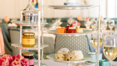 Fortnum & Mason are hosting a champagne afternoon tea during the live broadcast of the royal wedding.