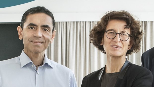 In its early years BioNTech, founded Dr Ugur Sahin and Dr Özlem Türeci, was mostly focused on cancer treatments.