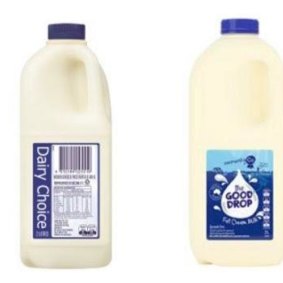 Dairy Choice and Community Co. 2-litre milk bottles have been recalled.