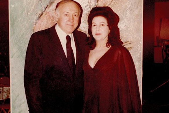 An undated photo of Sol and Lillian Goldman.