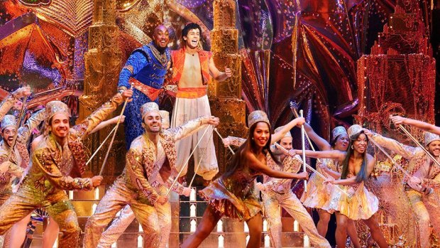 Aladdin opens at Crown Theatre this weekend for full-on family fun.