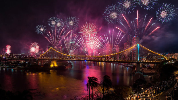 The banks of the Brisbane River will swell with crowds as Riverfire celebrates its 21st year.