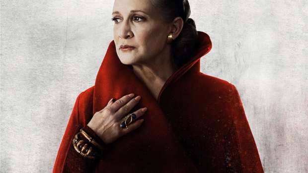 Carrie Fisher is slated to reappear in the current film. 