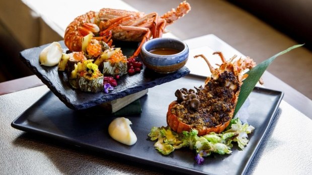 The lobster at Nobu in Perth. 