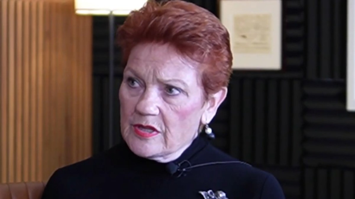 Pauline Hanson wants to ’round up’ and move opponents to island in interview former UK PM