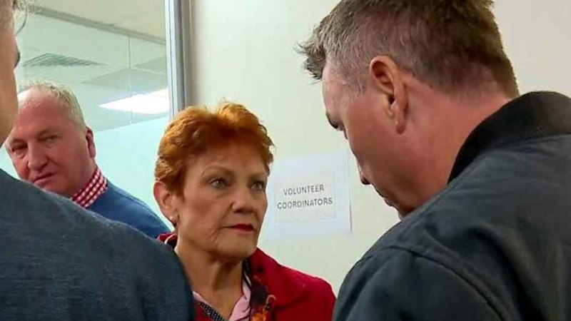 One Nation Farrer byelection: Pauline Hanson questions James Ashby's ...