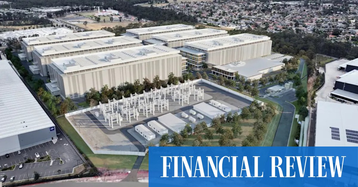 afr.com - Sarah Thompson, Kanika Sood, Emma Rapaport - CDC Data Centres preps $5b debt package, eyes equity raising