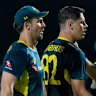 Ben Dwarshuis, Mitch Marsh and Cameron Green.
