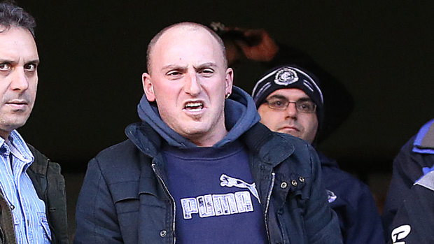 The Carlton fan who claimed he was evicted from Marvel Stadium for calling the umpire "a bald-headed flog" was in fact thrown out for "spooking" the umpire, the AFL says.