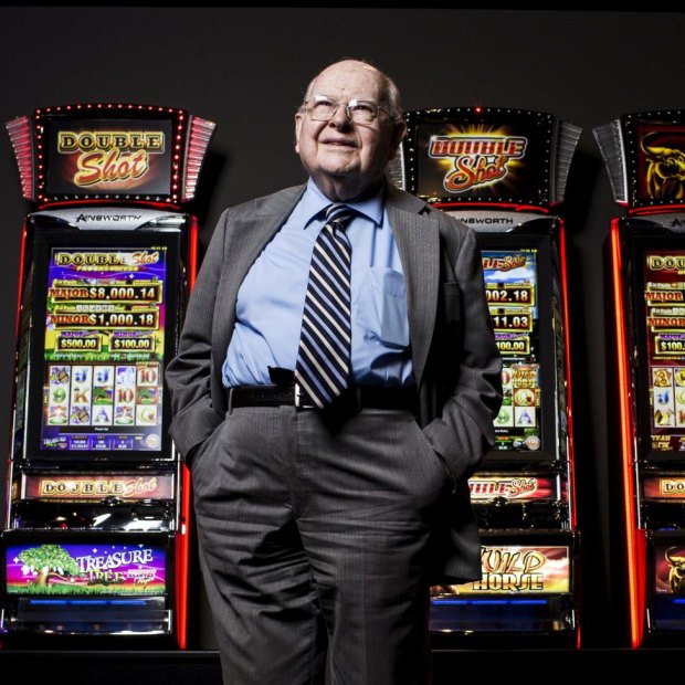 Len Ainsworth is considered the father of the poker machine industry in Australia, having founded Aristocrat and Ainsworth Gaming Technologies. 