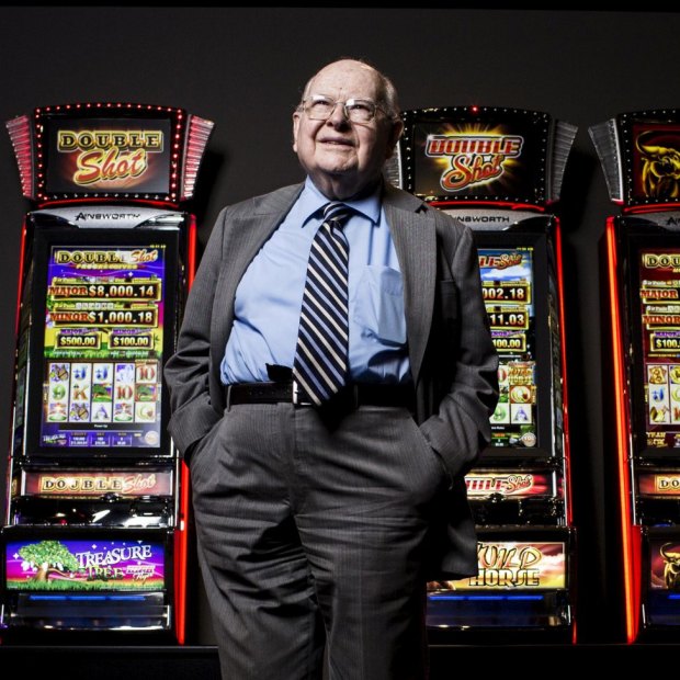 Len Ainsworth is considered the father of the poker machine industry in Australia, having founded Aristocrat and Ainsworth Gaming Technologies.