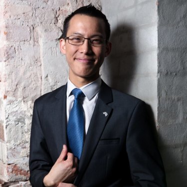 Maths teacher and online sensation Eddie Woo.