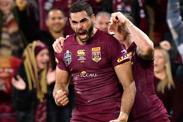 Greg Inglis was back to his best as the Maroons ran riot.