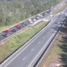 SEQ's busiest highways ease as long weekend revellers return to Brisbane