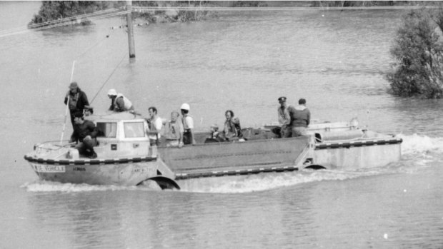 ‘It looked as if a torpedo had been shot off’: Memorial honours 1974 flood deaths