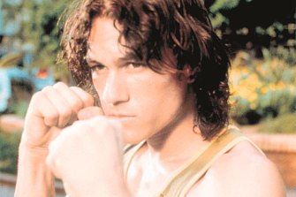 The late Australian actor Heath Ledger in the film Two Hands.